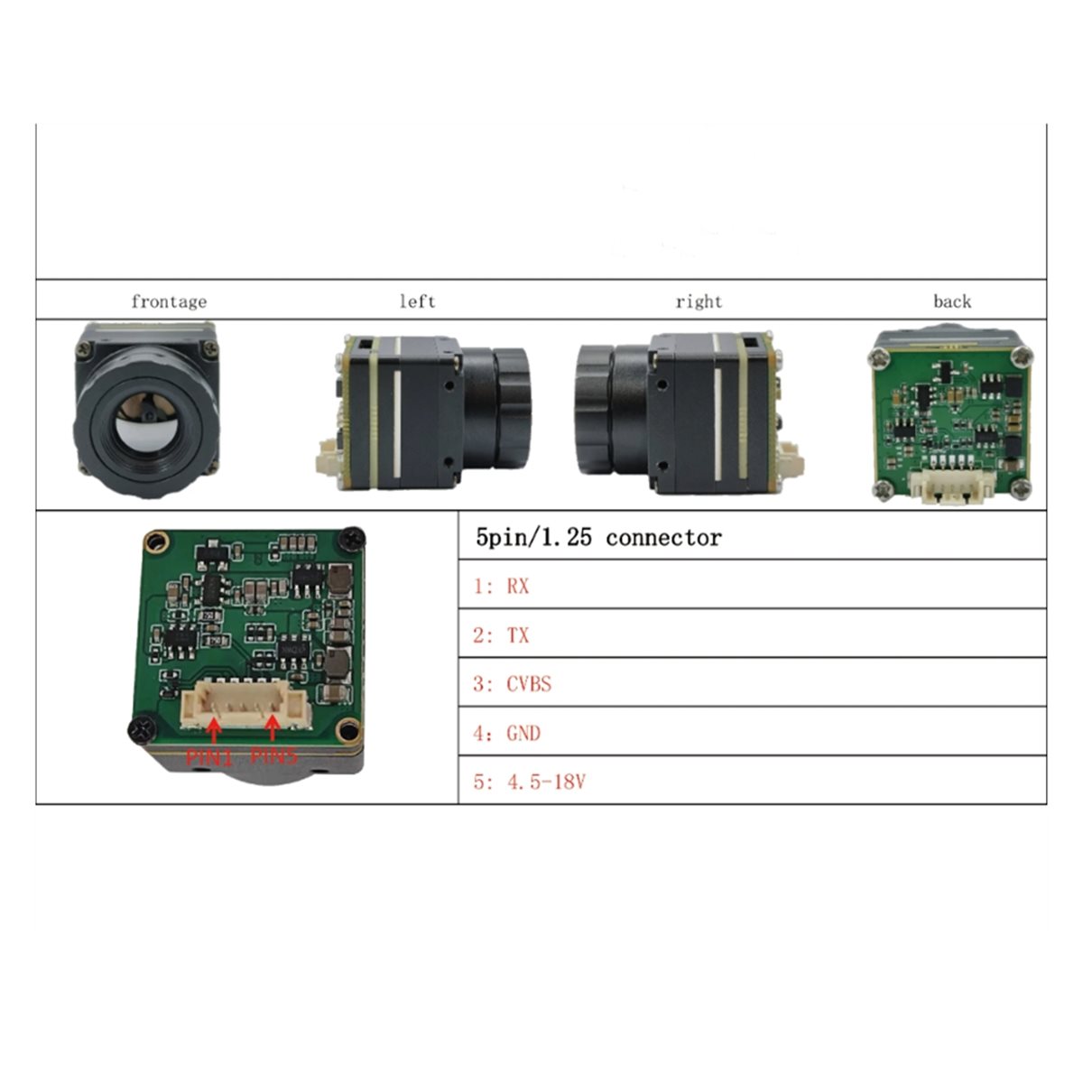 Drone Camera Thermal - SWXF Infrared Thermal Imaging Module High-Definition