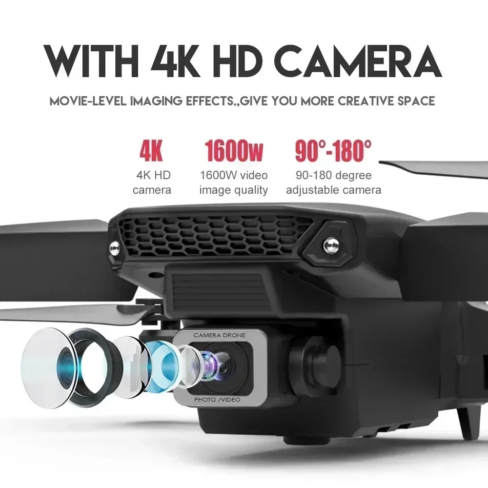 E88 Pro WIFI FPV Drone Wide An - Drone Camera Lens review and price