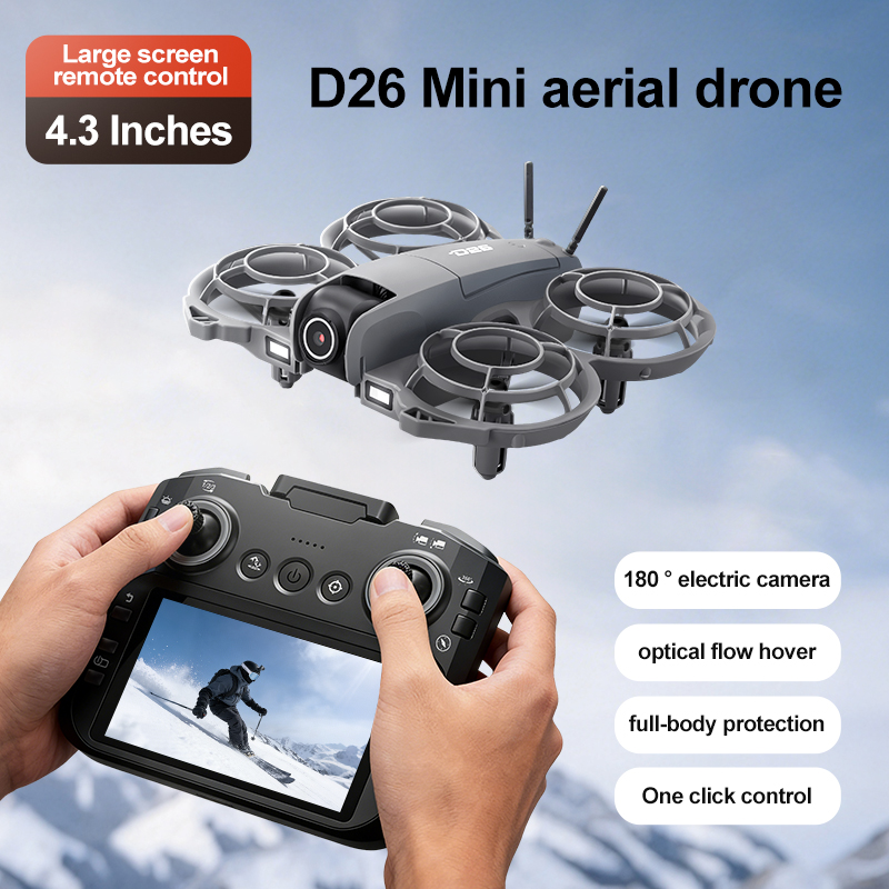 D26 Drone 4K Aerial HD 180° Ca - Drone Camera Lens review and price