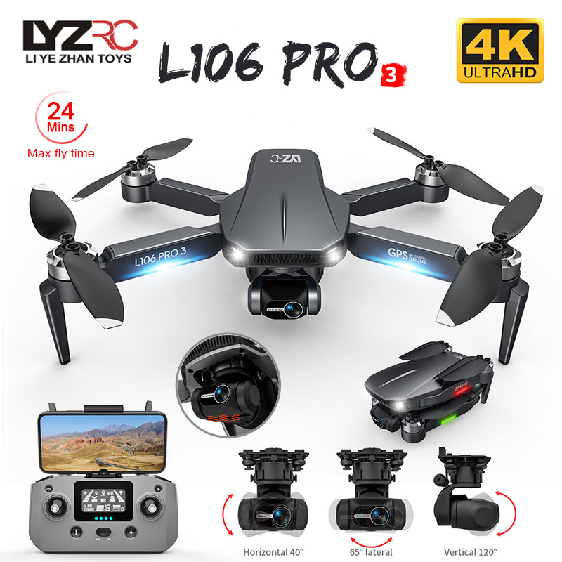 L106 Pro 3 Drone 5G WIFI FPV F - Drone Camera 4K review and price